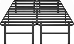Rumi 14In Quick Assembly Smartbase Mattress Foundation, Sturdy Metal Bed Frame, No Box Spring Needed, Eco Friendly Packaging, Queen